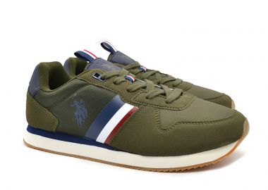 US POLO SNEAKER NOBIL001 MIL001 IVY ΛΑΔΙ - U.S POLO - 