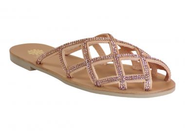 UTOPIA Γυναικεία Παπούτσια Πέδιλα U01-099 Νude - UTOPIA - 