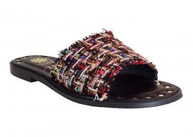 UTOPIA Γυναικεία Παπούτσια Πέδιλα U41-007 Μαύρο - UTOPIA - 