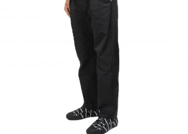 VALENTINO GARAVANI Ανδρικό Μαύρο Pleated Nylon Casual Trousers - VALENTINO GARAVANI - 