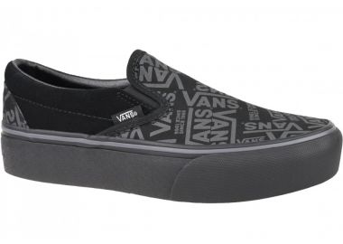 Vans 66 Classic Πάνινα Ανδρικά Slip-On Μαύρα VN0A3JEZWW0 - Vans - 