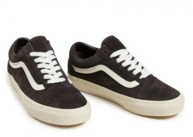VANS Ανδρικά Sneakers OLD SKOOL - Σκούρο Γκρι-VN000D7ZY7U1-GREY - VANS - 
