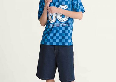 Vans ανδρική denim βερμούδα πεντάτσεπη Baggy Fit 