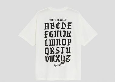 VANS Ανδρικό Λευκό Style 001 T-Shirt - VANS - 