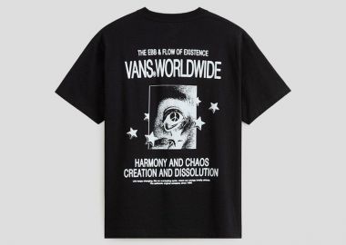 VANS Ανδρικό Μαύρο Chaos SS T-Shirt - VANS - 