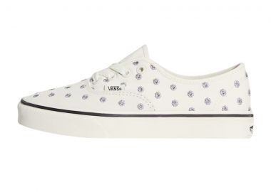 Vans Authentic Γυναικεία Sneakers - Λευκά με Λουλούδια-VN000EADCD31 - VANS - 