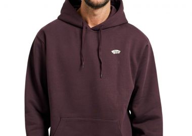 VANS Φούτερ Ανδρικό με Κουκούλα STYLE 76 II LOOSE FT PO DARK PORT - PURPLE-VN000P51EMS1-PURPLE - VANS - 