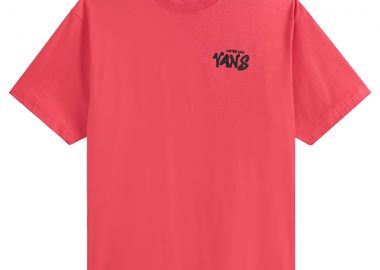 Vans Repear Sam Ανδρικό T-Shirt Loose Fit - Crimson Haze-VN000VXDFO91-ORANGE - VANS - 