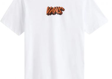 Vans Stone Swirl Ανδρικό T-Shirt Loose Fit - Λευκό-VN000VY1C9F1-WHITE - VANS - 