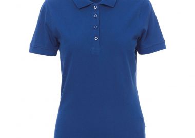 VENICE Γυναικείο κοντομάνικο πόλο PAYPER 02000487 Royal Blue - PAYPER - 