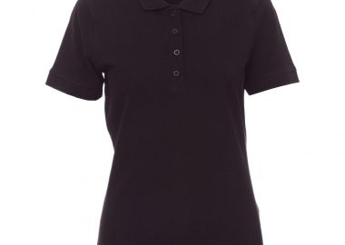 VENICE Γυναικείο μπλουζάκι πόλο PAYPER 02000370 Black - PAYPER - 