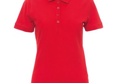 VENICE Γυναικείο μπλουζάκι πόλο PAYPER 02000370 Red - PAYPER - 