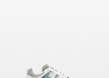 VERSACE Ανδρικό Λευκό Trigreca White Leather Sneakers - VERSACE - 