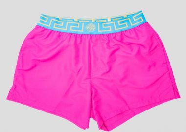 VERSACE Ανδρικό Ροζ Swim Short Box - VERSACE - 
