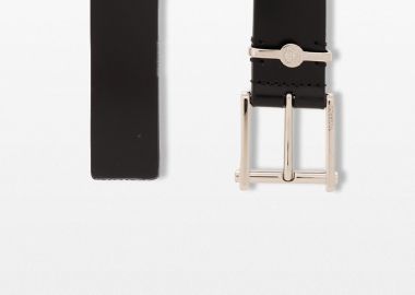 VERSACE Ανδρικό Smooth Leather Belt - VERSACE - 