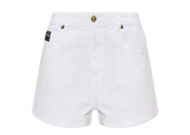 Versace Jeans Couture γυναικείο denim σορτς - 80HAD514CEWCA Λευκό - VERSACE JEANS COUTURE - 