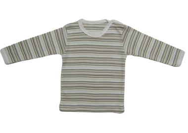 VICTORIA ΠΑΙΔΙΚΗ ΜΑΚΡΥΜΑΝΙΚΗ ΜΠΛΟΥΖΑ ΡΙΓΕ 0154- μπεζ ΚΑΦΕ - OEM - 