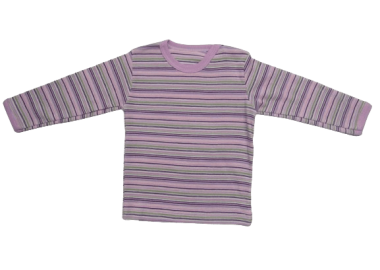 VICTORIA ΠΑΙΔΙΚΗ ΜΑΚΡΥΜΑΝΙΚΗ ΜΠΛΟΥΖΑ ΡΙΓΕ 0160 – μοβ ΡΟΖ - OEM - 