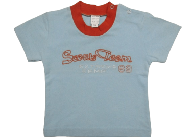 VICTORIA ΠΑΙΔΙΚΟ ΚΟΝΤΟΜΑΝΙΚΟ T-SHIRT 1059 – γαλάζιο ΓΑΛΑΖΙΟ - OEM - 