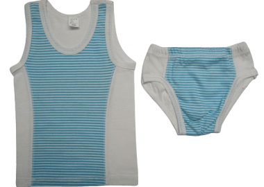 VICTORIA ΠΑΙΔΙΚΟ ΣΕΤ ΕΣΩΡΟΥΧΑ 0765 – λευκό ΛΕΥΚΟ - OEM - 