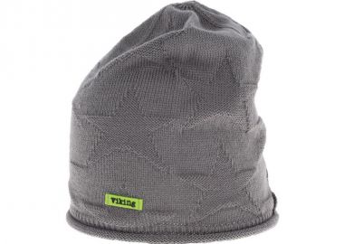 Viking 20123456708 Παιδικό Σκουφάκι Πλεκτό Γκρι - Viking - 