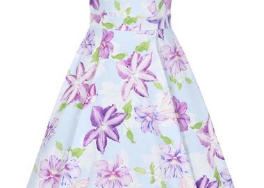 vintage floral chic φόρεμα Erin - PerfectDress.gr - 