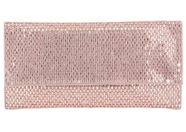 vintage glam φάκελος κρύσταλλα Crystals rose gold - PerfectDress.gr - 