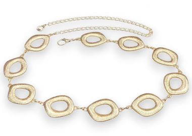 vintage μεταλλική ζώνη χρυσό - PerfectDress.gr - 