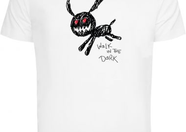 Walk In The Dark Tee Mister Tee MT3058-00220 White - Mister Tee - 