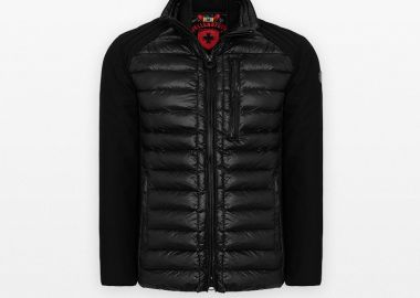 WELLENSTEYN Ανδρικό Μαύρο MOL Men 3D Puffer Jacket - WELLENSTEYN - 