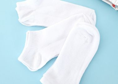 WHITE SOCKS PACK OF 3 -  - 