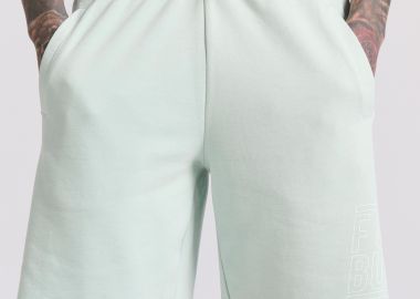 Wide leg fit αθλητική βερμούδα με Funky Buddha τύπωμα - FUNKY BUDDHA - 