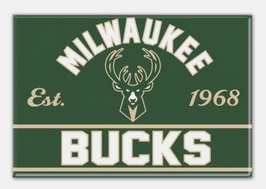 Wincraft Nba 2.5X3.5 Mgnt M Bucks (9000179141_64442) - Wincraft - 