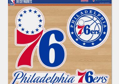 Wincraft Nba Fan Mag 11X11 P 76Ers (9000179134_76372) - Wincraft - 