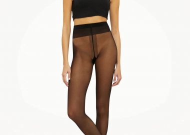Wolford γυναικείο καλσόν μονόχρωμο - 18382 Μαύρο - WOLFORD - 
