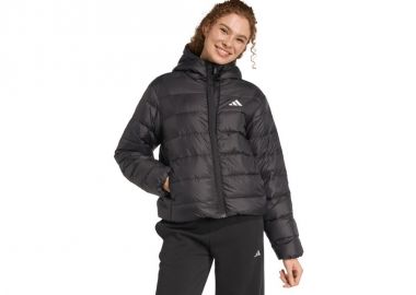 Women's adidas Essentials Climawarm Light Down Hoodie Jacket Black KC1580 - adidas performance - 