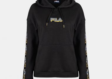 WOMEN'S GENESIS HOODIE ΜΑΥΡΟ - FILA - 