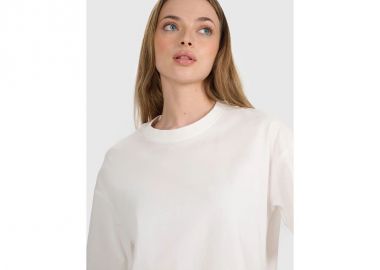 Women's oversize printed Tshirt 4F 4FRSS25TTSHF269211S - 4f - 