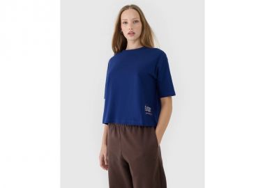 Women's oversize printed Tshirt 4F 4FWSS25TTSHF197130S - 4f - 
