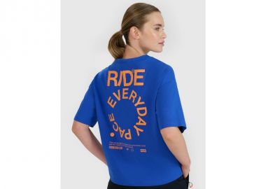 Women's oversize printed Tshirt 4F 4FWSS25TTSHF199336S - 4f - 