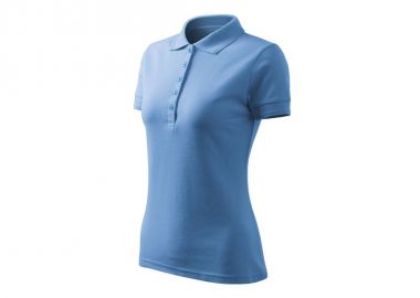 Women's Pique Polo Free Polo Shirt Blue - Malfini - 