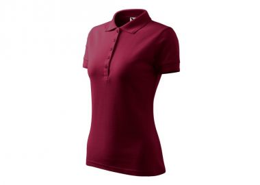 Women's Pique Polo Shirt garnet - Malfini - 