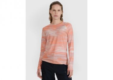 Women's quickdrying cycling longsleeve 4F 4FWSS25TFLOF34470A - 4f - 