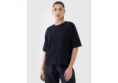 Women's regular waffle knit Tshirt 4F 4FRSS25TTSHF265120S - 4f - 