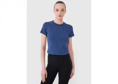 Women's slim ribbed tshirt 4F 4FRSS25TTSHF269631S - 4f - 