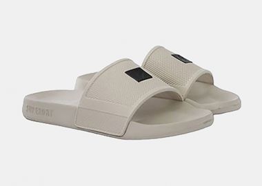WOMEN'S SUPERDRY CODE TECH VEGAN SLIDES ΜΠΕΖ - SUPERDRY - 