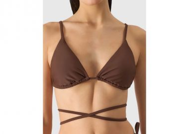 Women's swimsuit bikini top 4F 4FWSS24UBKTF04181S Brown - 4f - 