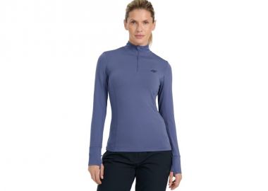 Women's thermal sweatshirt 4F F098 denim 4FWAW25UBRUF098 32S - 4f - 