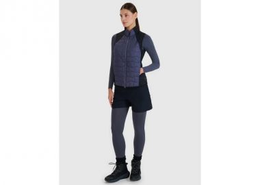 Women's trekking vest with Primaloft filling Black 4F 4FWSS25TVJAF18022S - 4f - 