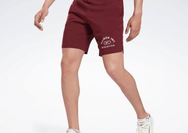 WORKOUT READY WOVEN GRAPHIC SHORTS ΚΟΚΚΙΝΟ - REEBOK SPORT - 